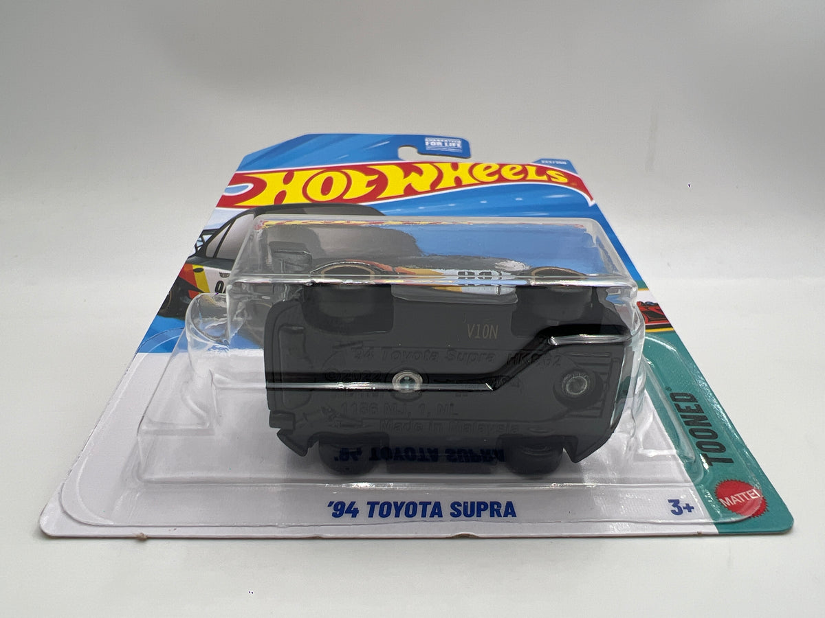 2026 Hot Wheels Super Treasure Hunt #222 94 Toyota Supra Black W/Protector