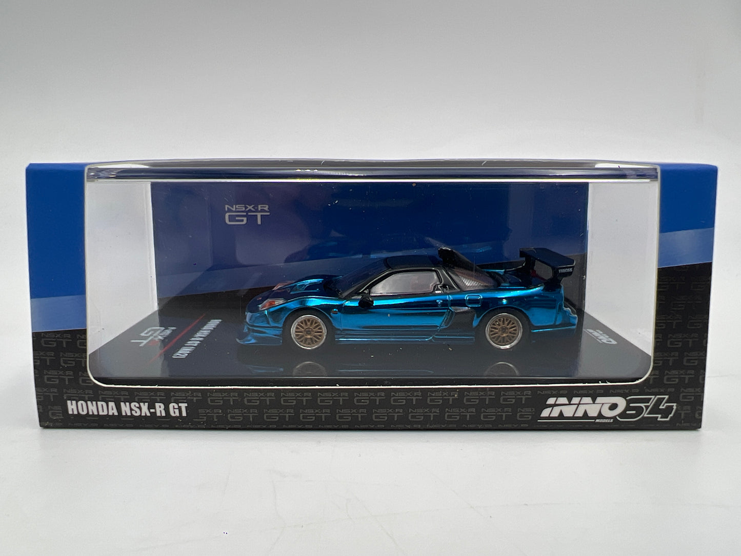 Inno64 1/64 Honda NSX-R GT NA2 Black Blue