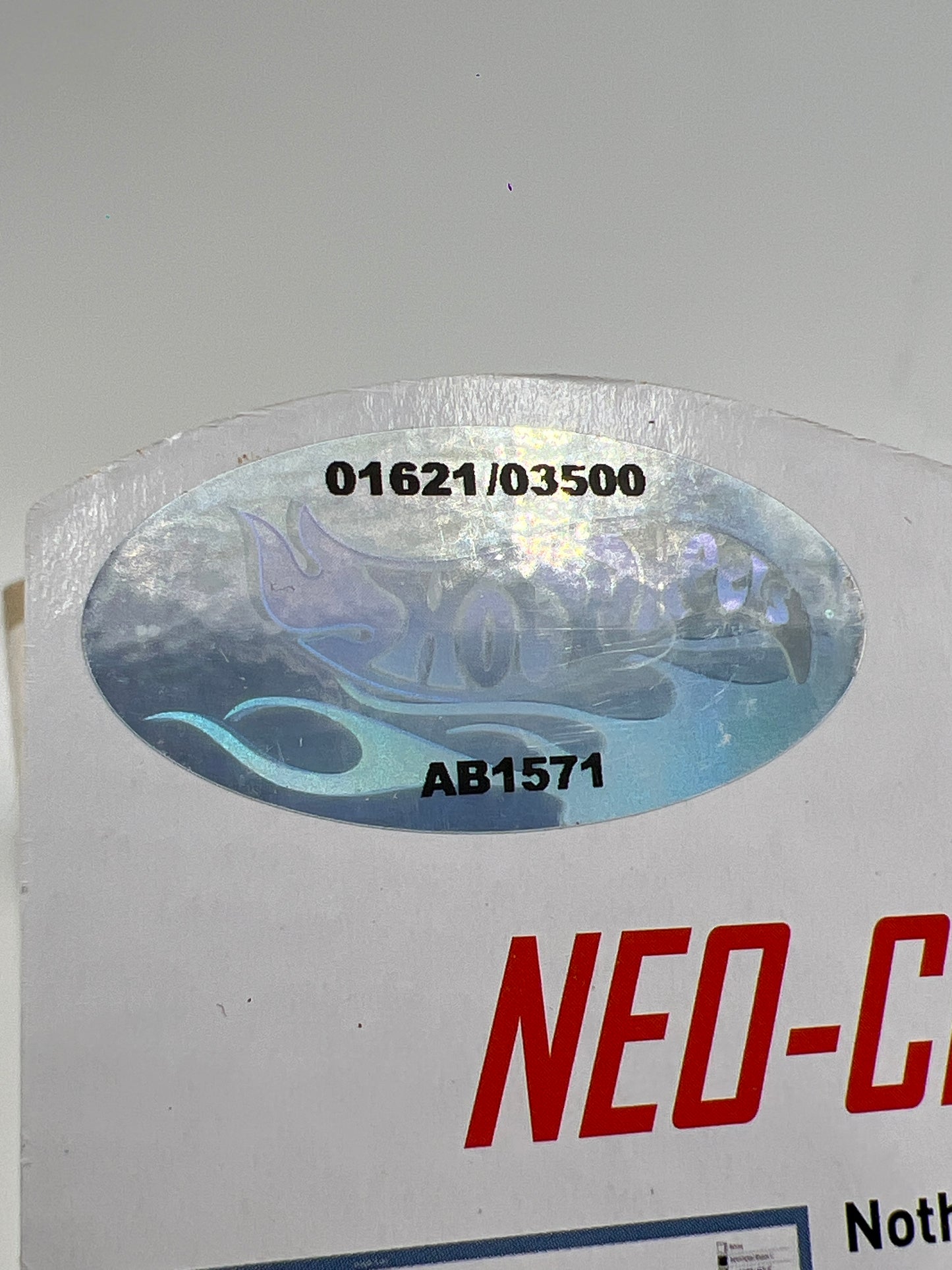 2011 Hot Wheels RLC Neo-Classics Series 10 #2 1621/3500 T-Totaller W/Protector Yellowing Blister