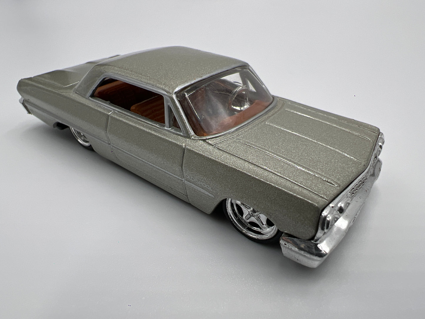 Jada Toys Dub City 1963 Chevrolet Impala Silver Loose