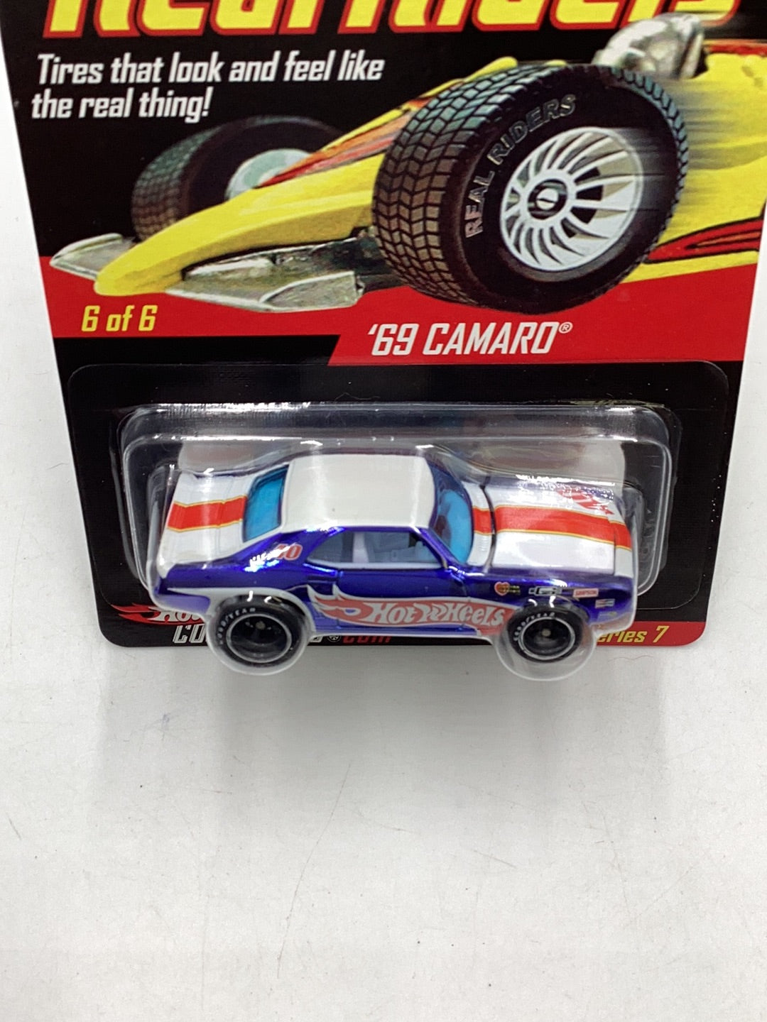 Hot wheels RLC Real Riders Series 7 6/6 69 Camaro 293/10000