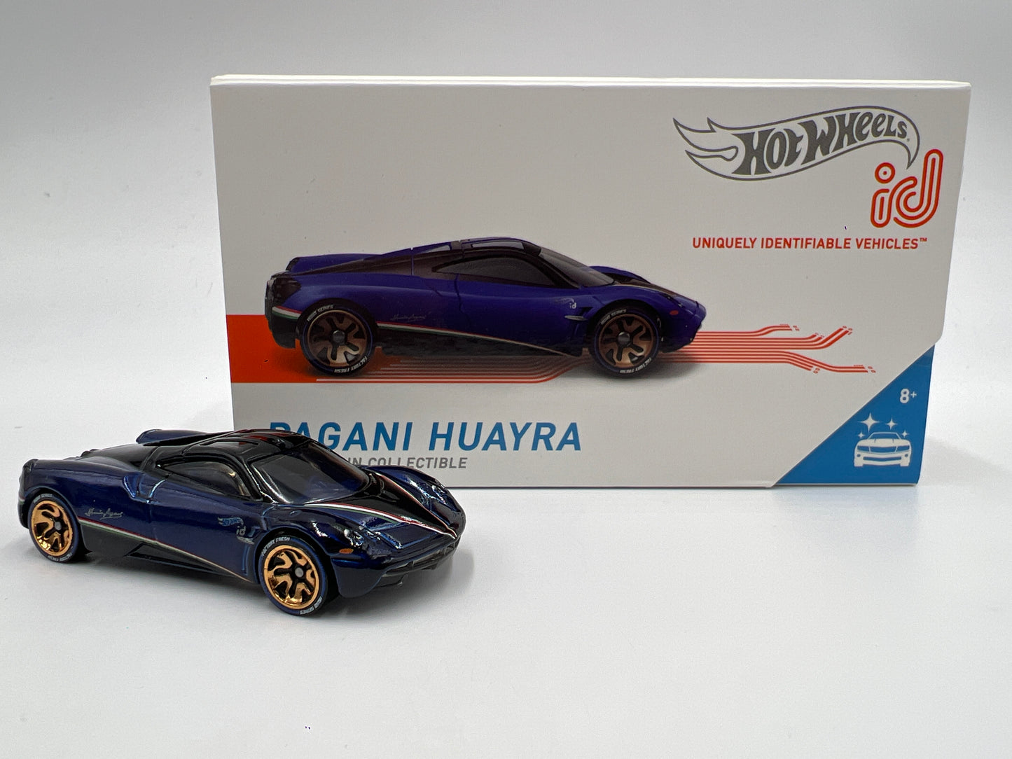 Hot Wheels iD Factory Fresh Series 1 #5 Pagani Huayra Blue