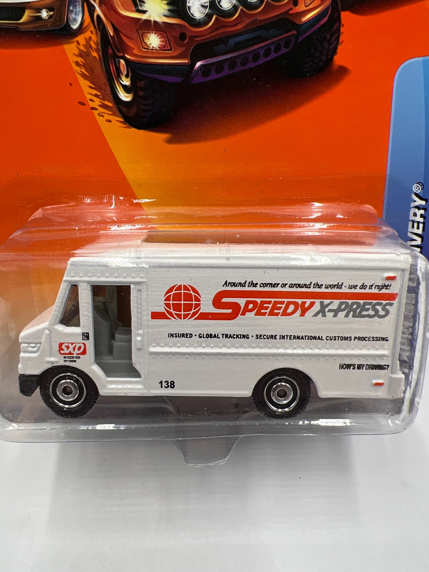Matchbox City Action #60 Express Delivery White 210G