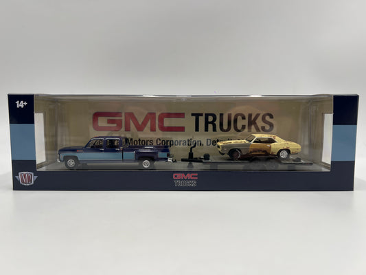 2025 M2 Machines Auto Haulers 1973 GMC Sierra 3500 & 1969 Chevrolet Camaro RS R89