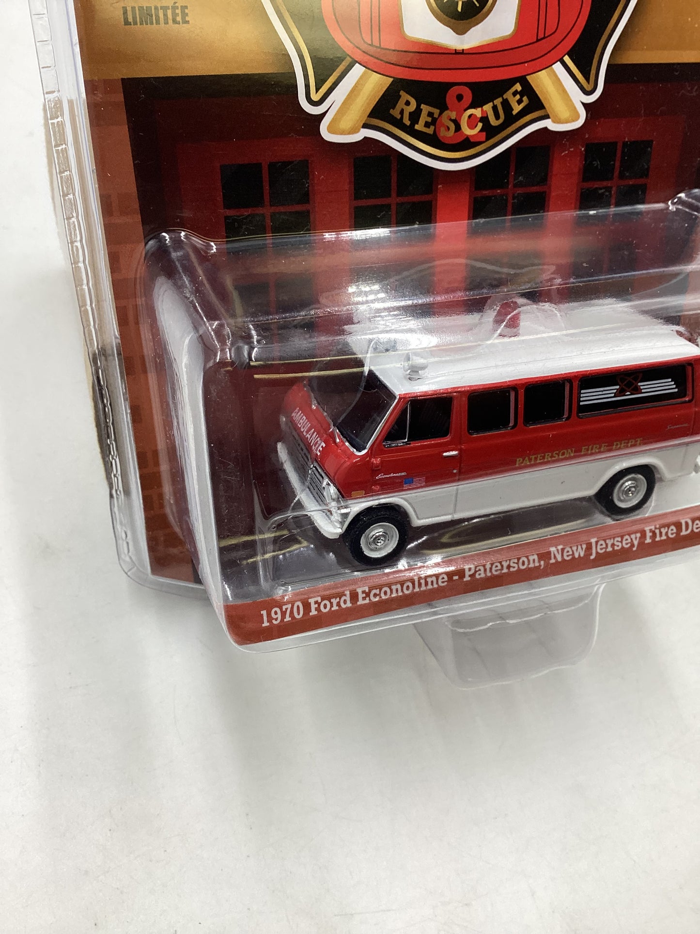 Greenlight Fire and Rescue Series 2 1970 Ford Econoline Patterson New Jersey Fire Department 177H