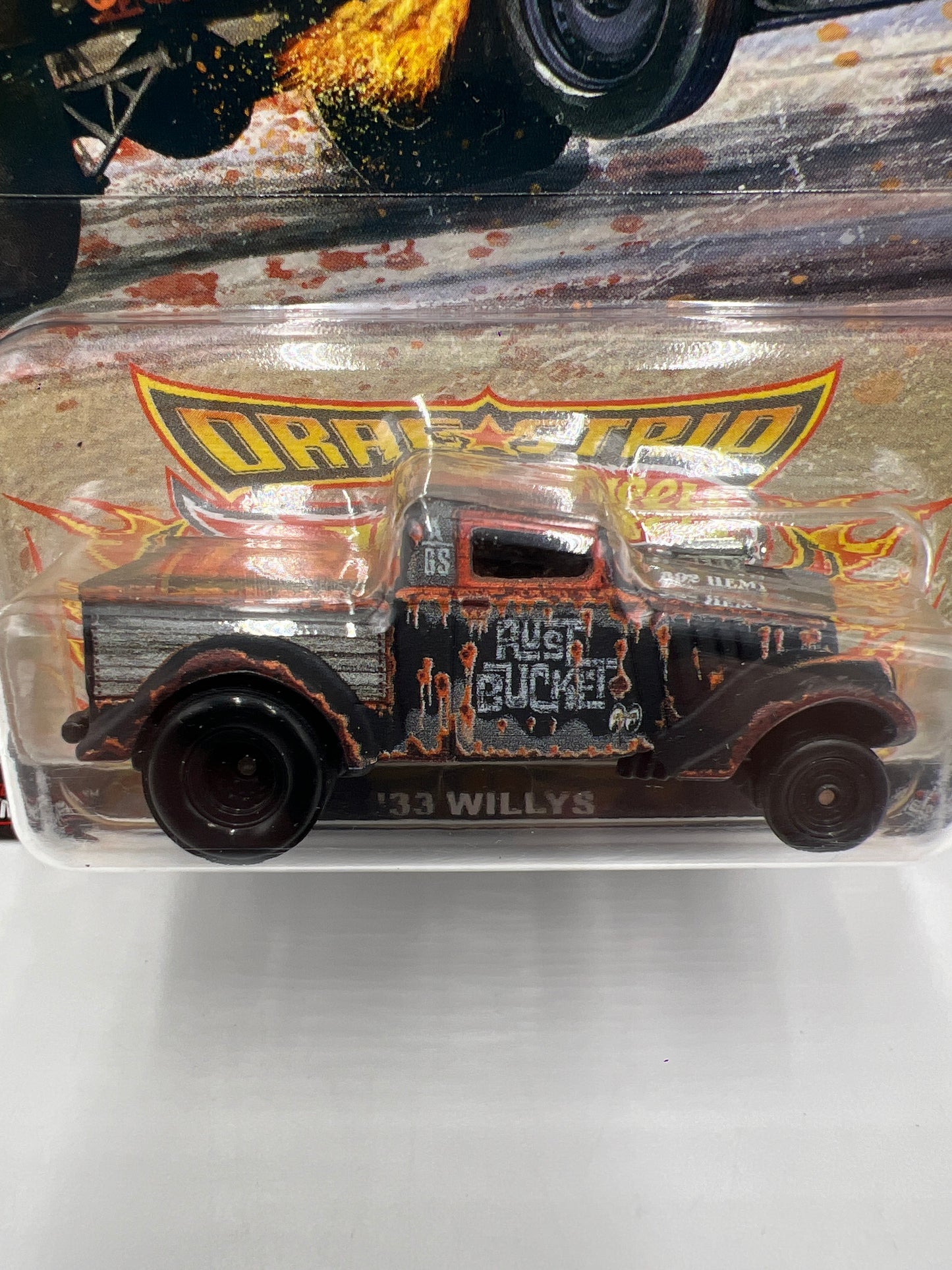 Hot Wheels Premium Car Culture Drag Strip Demons CHASE #0 33 Willys W/Protector