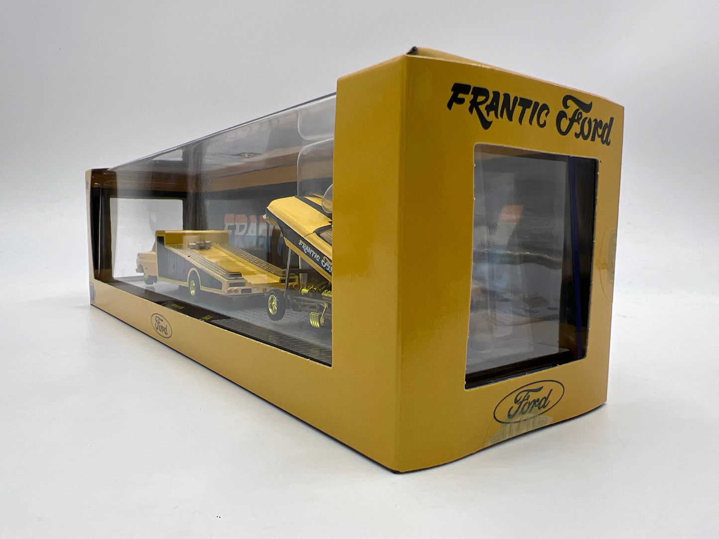 2025 M2 Machines Auto Haulers CHASE 1969 Ford F-350 & Mustang Funny Car Frantic Ford S44