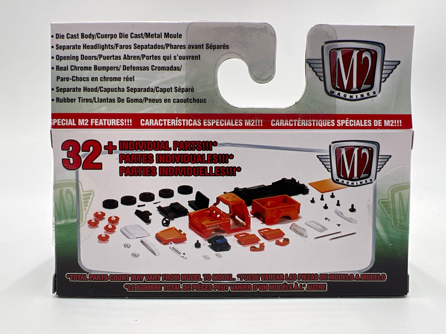 M2 Machines Auto-Trucks 1958 Chevrolet LCF Tow Truck Red R42 Cracked Case