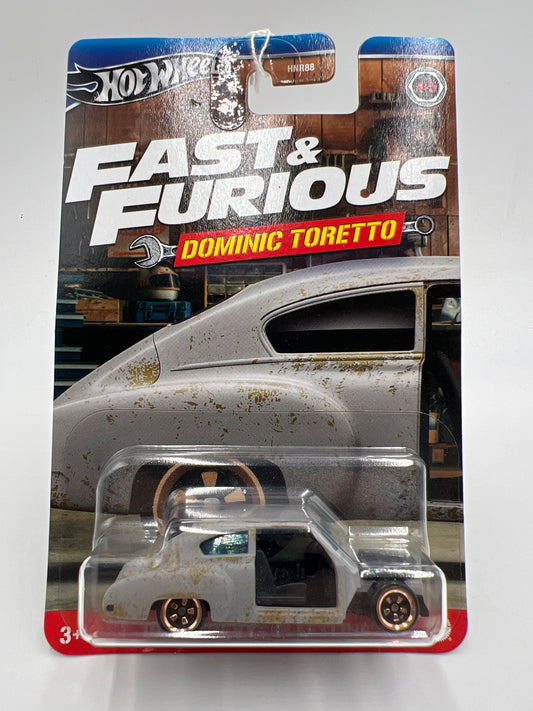 Hot Wheels Fast and Furious Dominic Toretto #4 1950 Chevy Fleetline Gray 74E