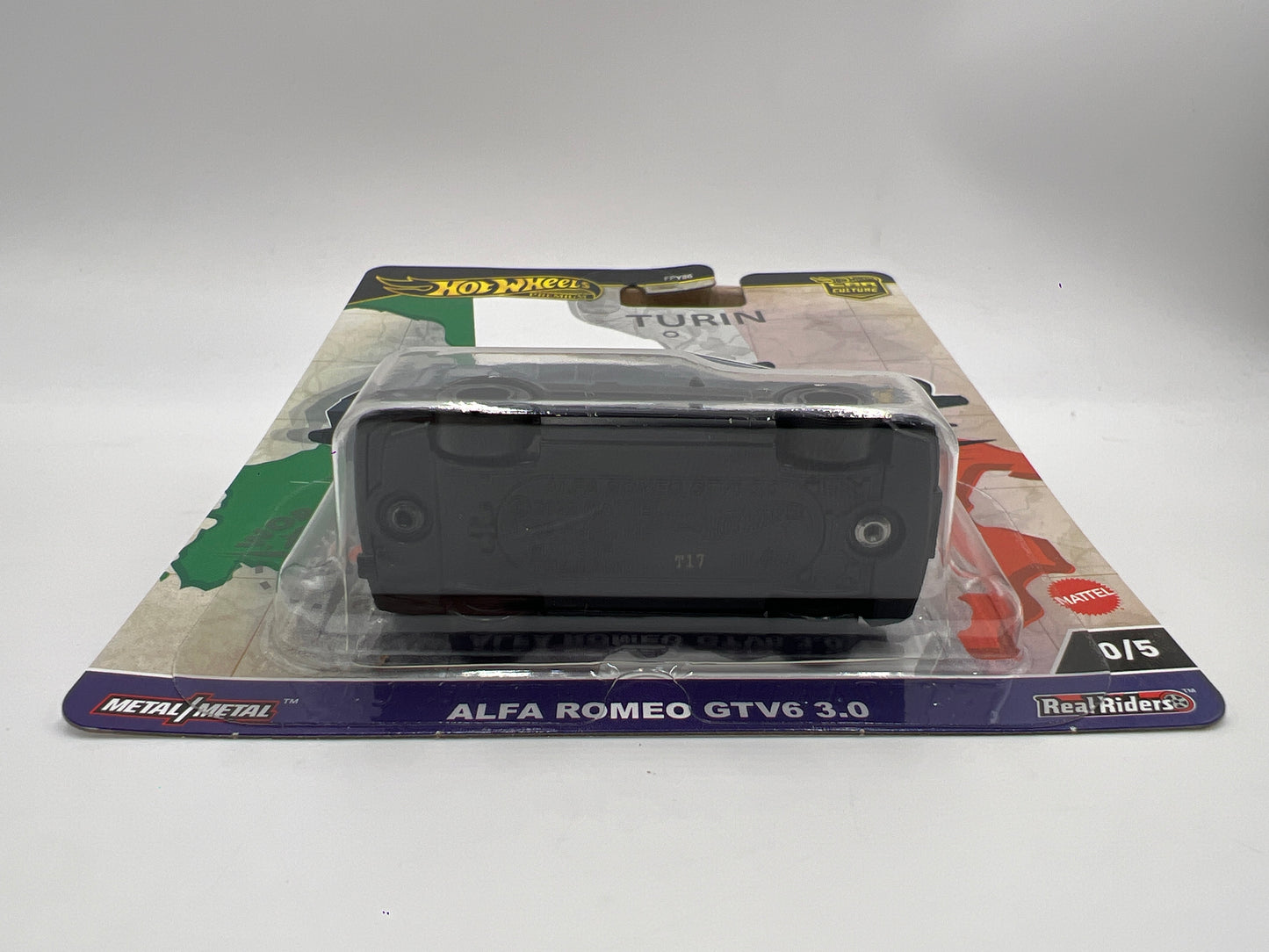 Hot Wheels Premium Car Culture CHASE World Tour #0 Alfa Romeo GTV6 3.0 Black W/Protector