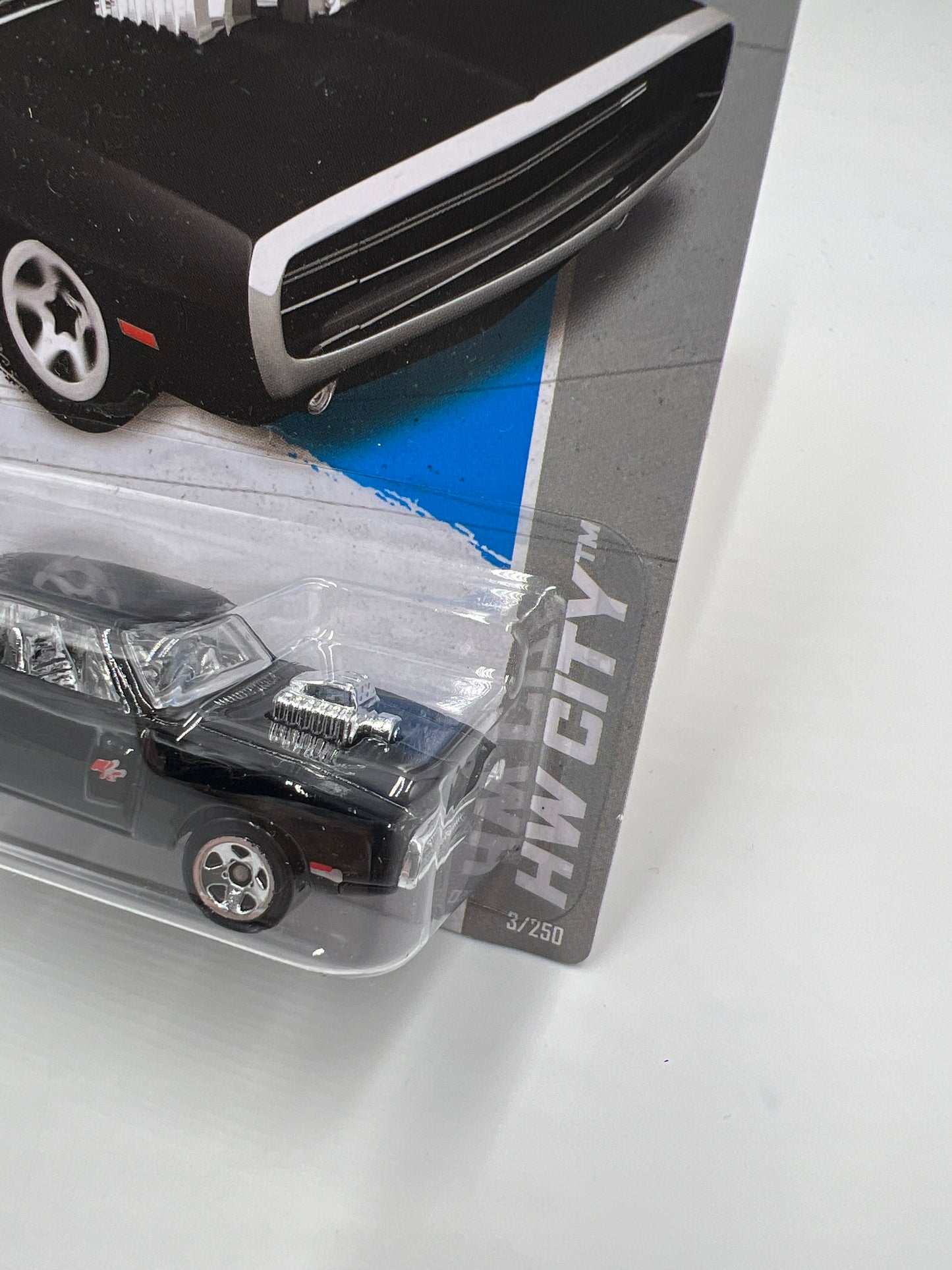 2013 Hot Wheels City #3 Fast & Furious 70 Dodge Charger R/T Black