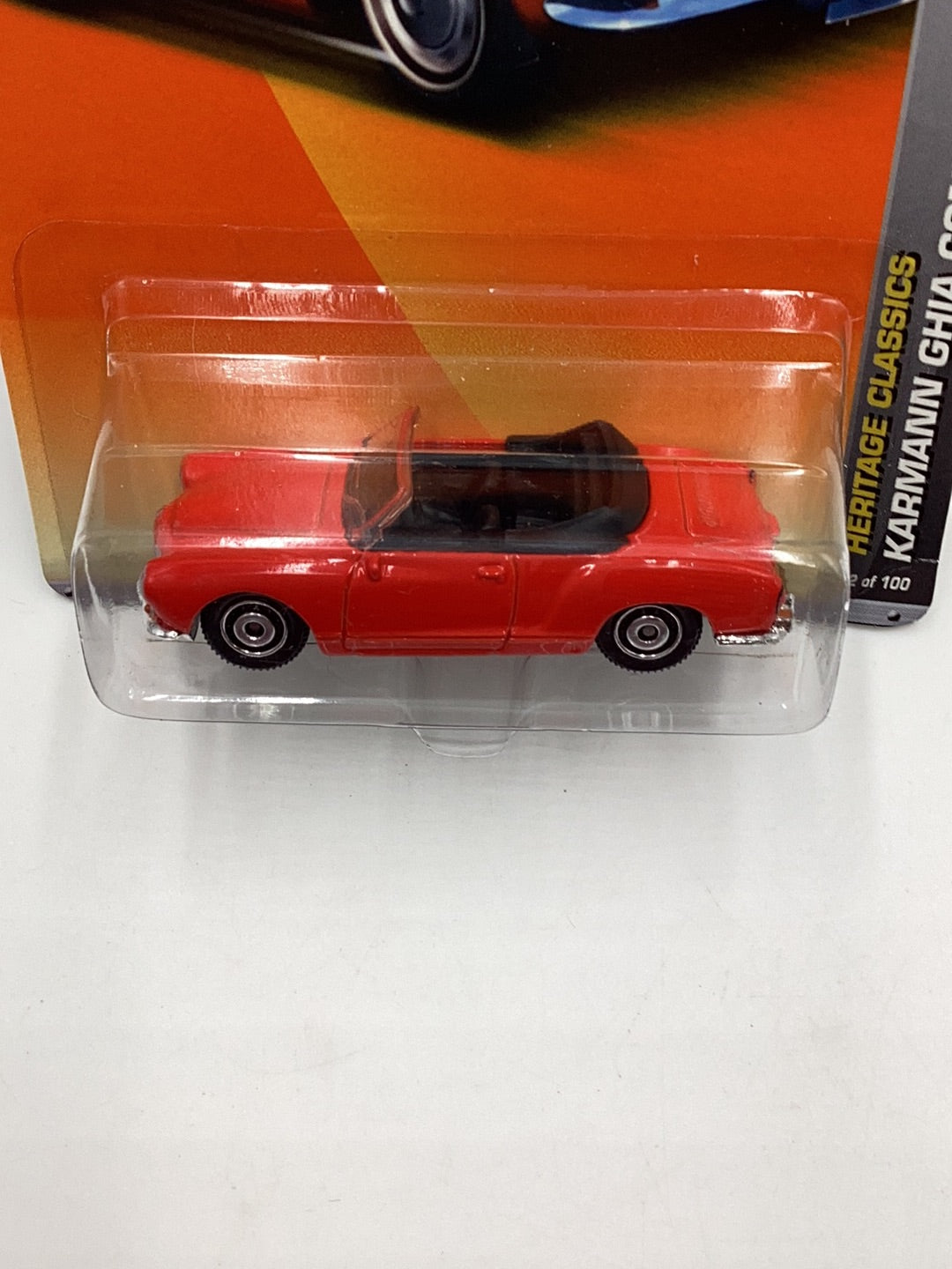 Matchbox 2011 #22 Karmann Ghia Convertible red 210B