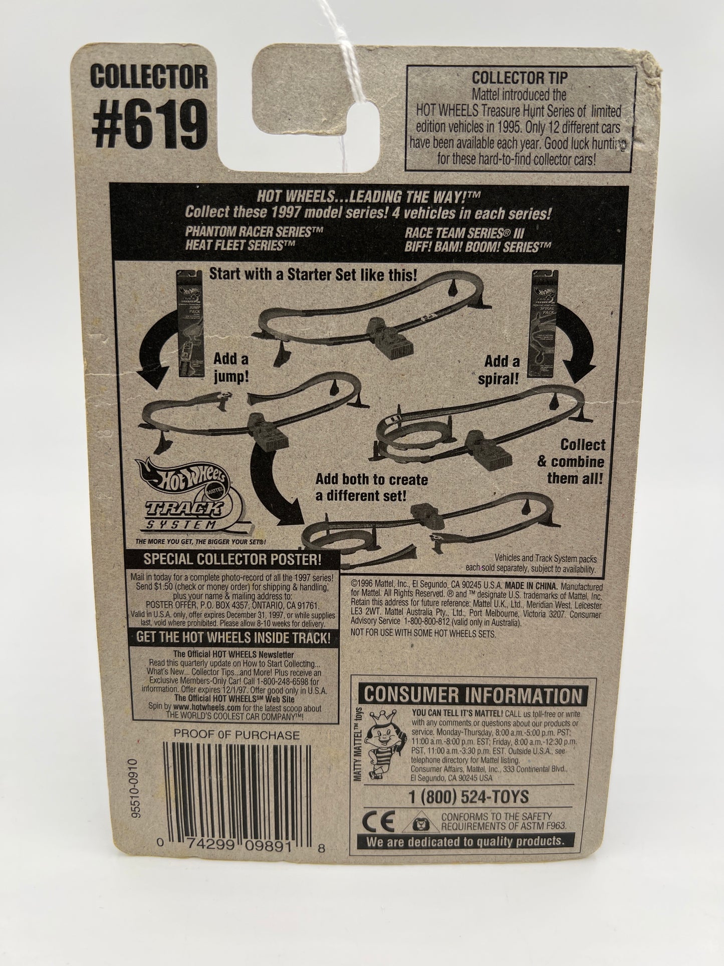 Hot Wheels Collector #619 London Taxi British Cab Service Yellow Card Not Perfect 239G