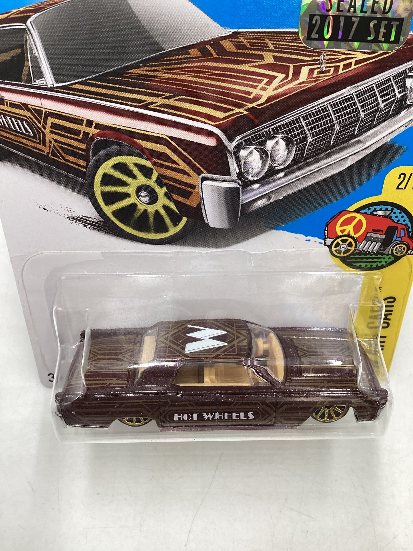 2017 Hot Wheels Factory Sealed #15 1964 Lincoln Continental Brown 51E