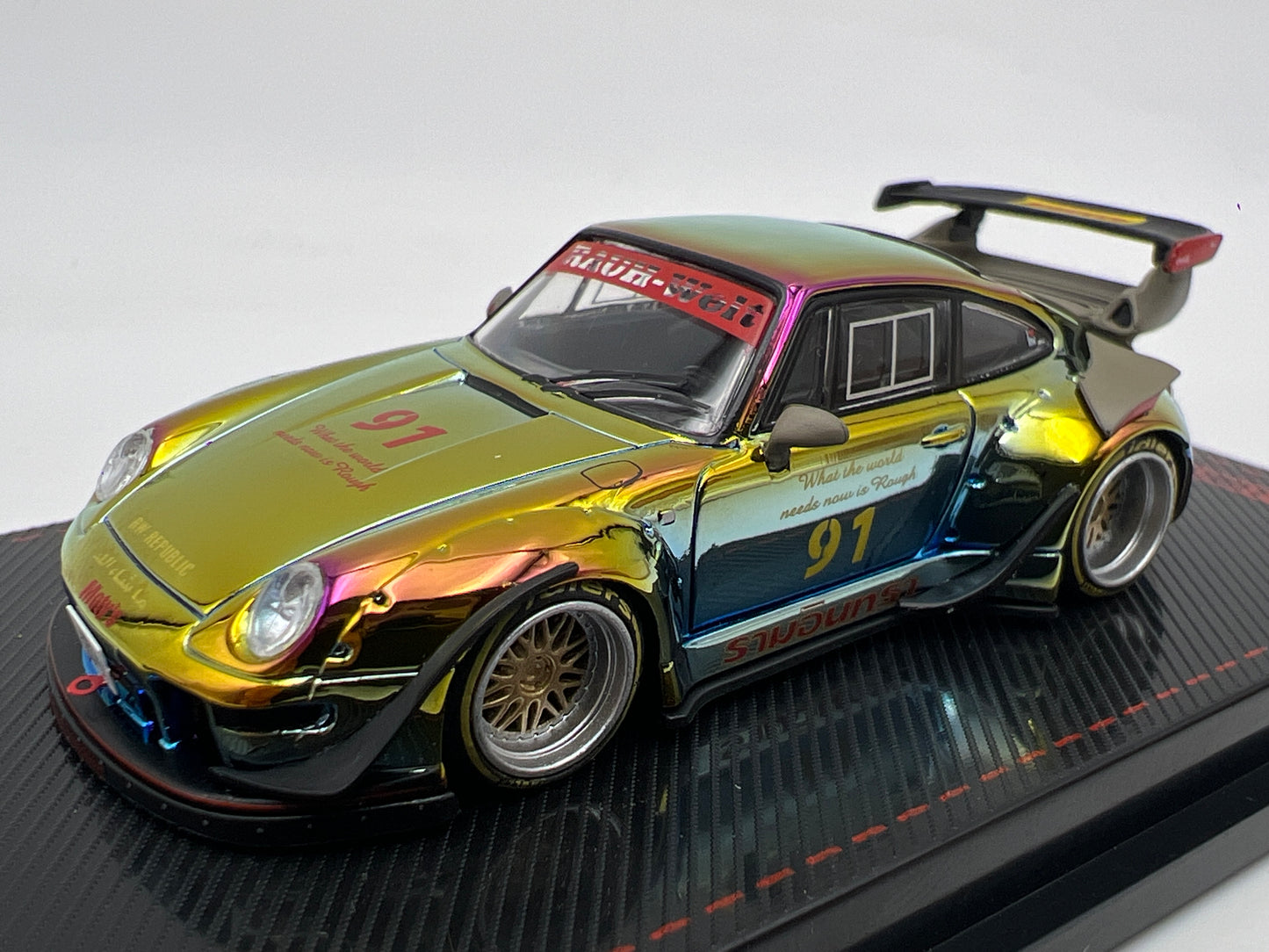 Ignition Model 1:64 CHASE VIP/000 Porsche RWB 993 Chameleon Chrome VHTF