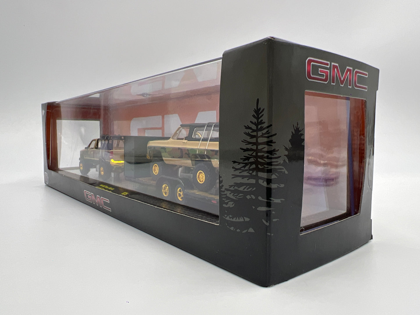 M2 Machines Auto Haulers CHASE 1998 GMC Sierra 1500 4x4 & 1973 GMC Jimmy Sierra 4x4 R75