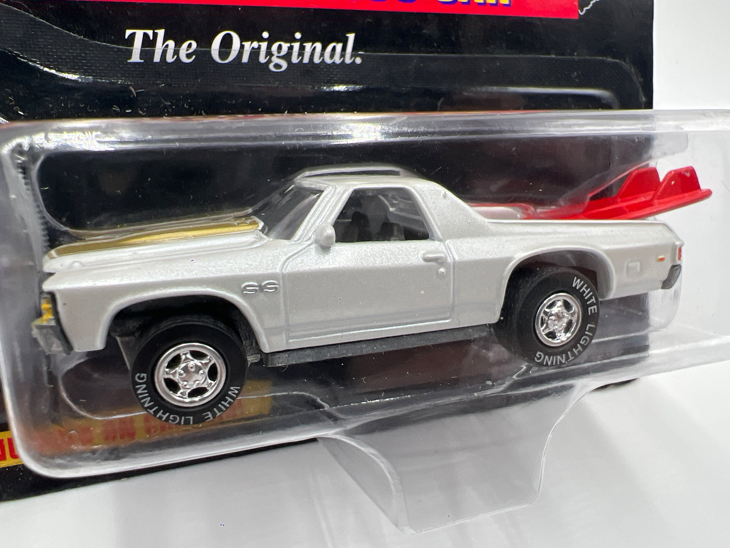 Johnny Lightning White Lightning Chase Truckin America #299 1971 El Camino White