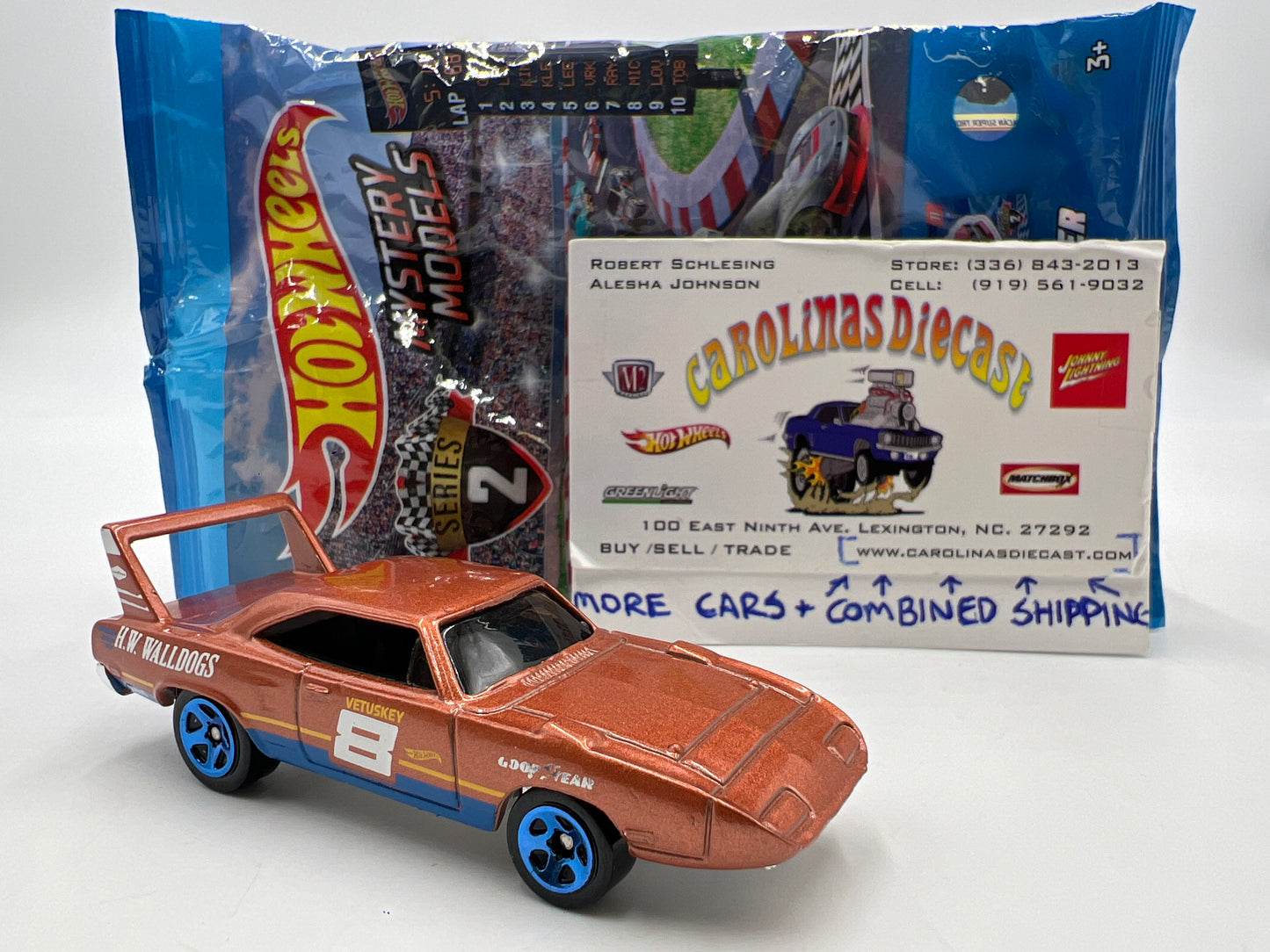 2019 Hot Wheels Mystery Models Series 2 #8 70 Plymouth Superbird Copper