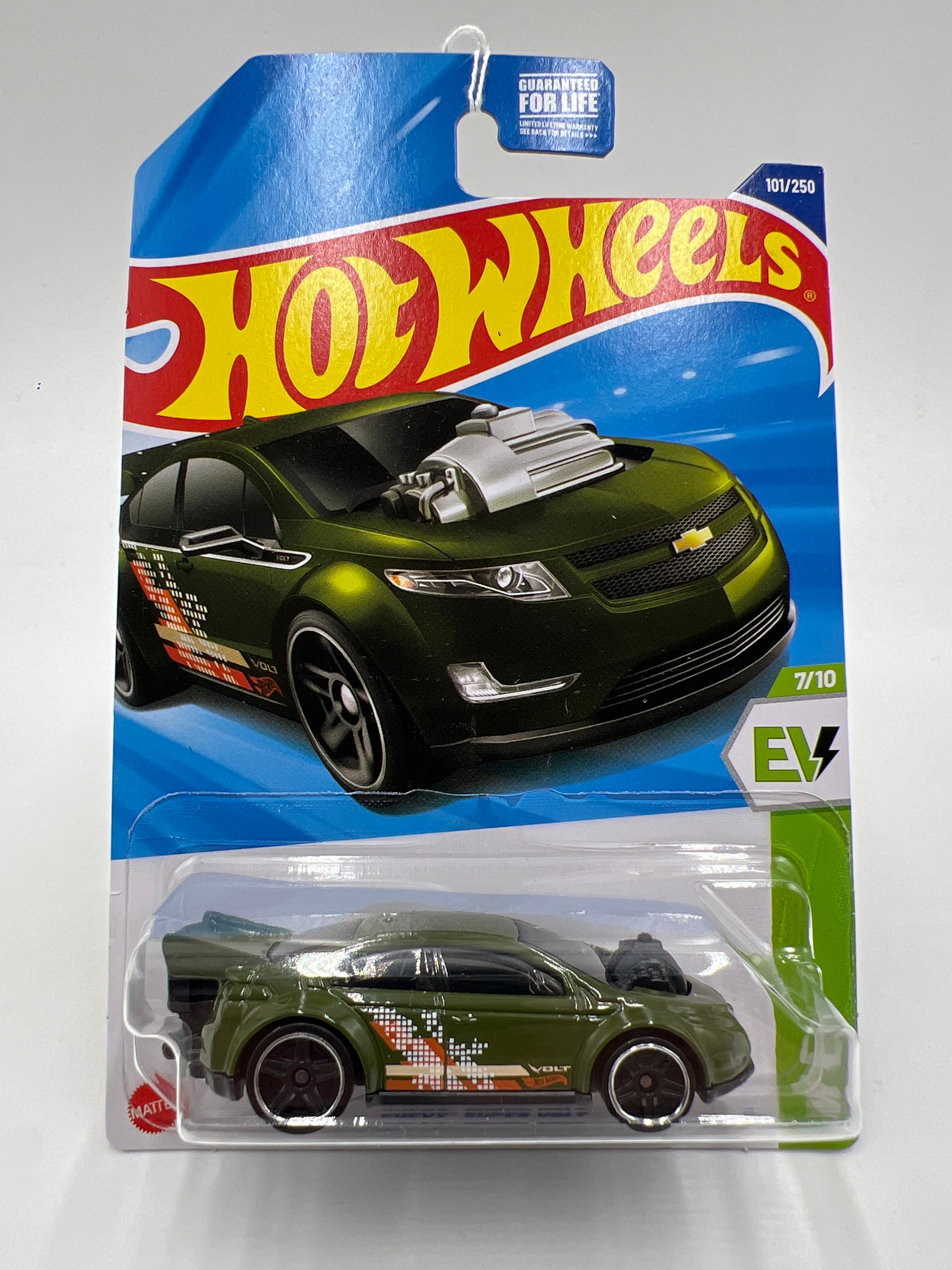 2025 Hot Wheels F Case HW EV #101 Chevy Super Volt Green 112H