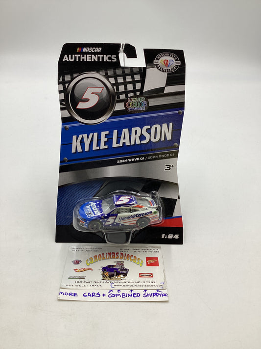 2024 Nascar Authentics 1:64 Wave 01 Kyle Larson #5 Liquid Color Chase Piece