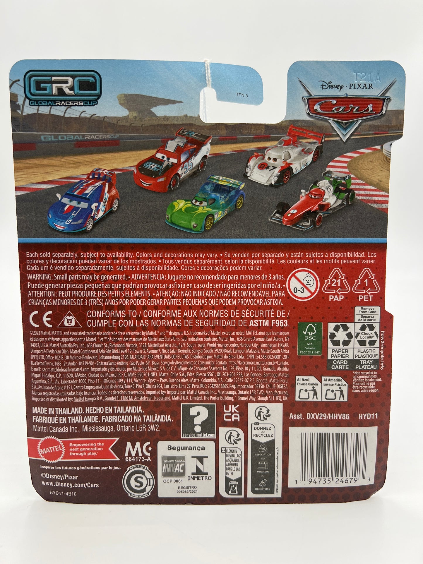 2024 Disney Pixar Cars GRC #20 Jackson Storm 142D