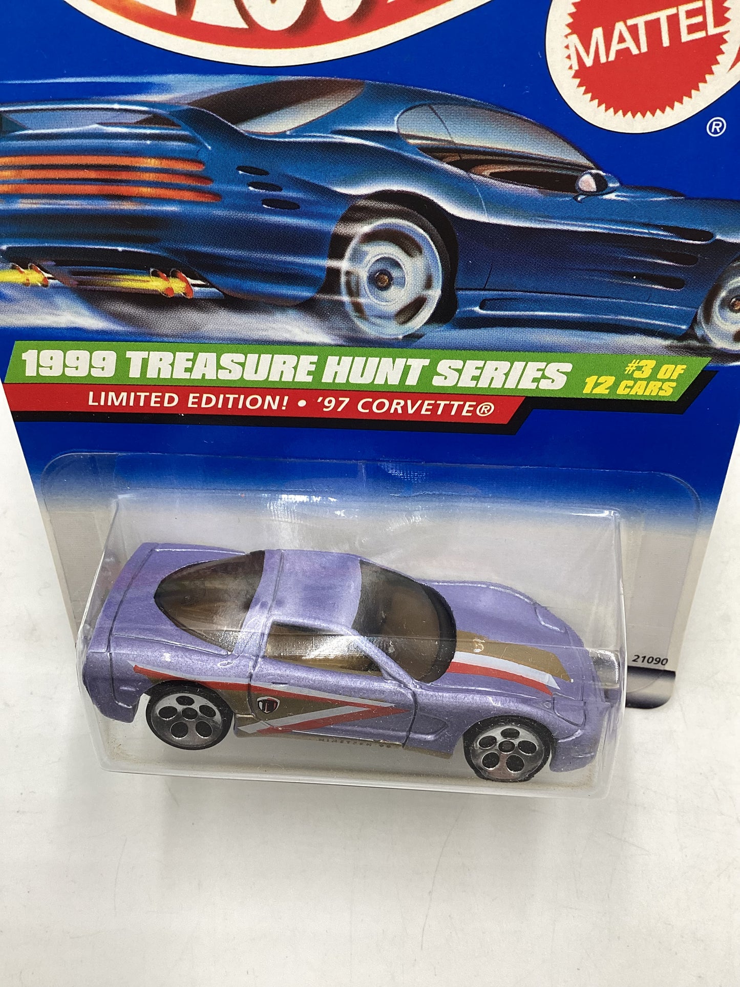 1999 Hot Wheels Treasure Hunt 3/12 97 Corvette #931 275H