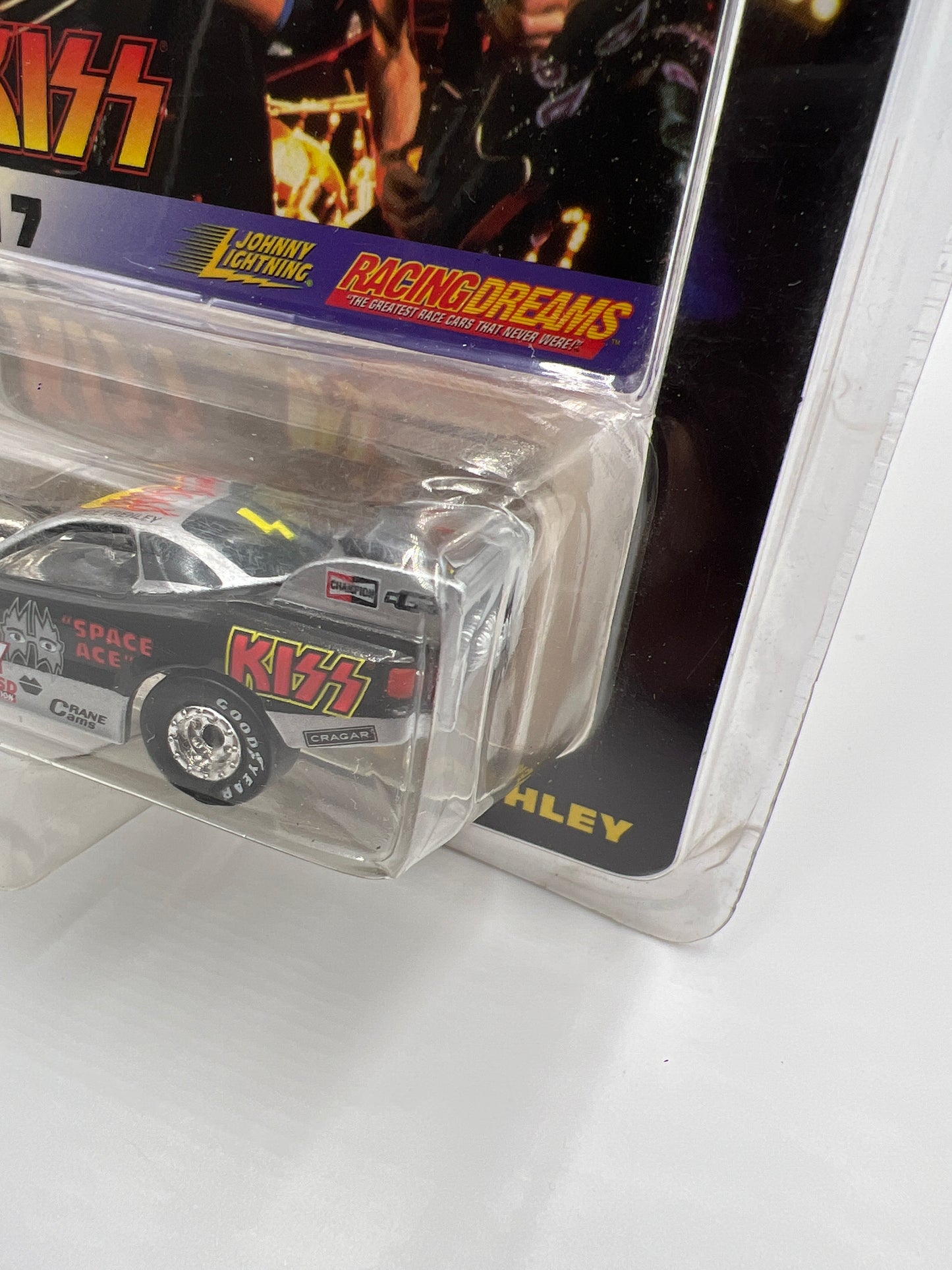 Johnny Lightning Racing Dreams KISS #17 Ace Frehley Funny Car Black 223H