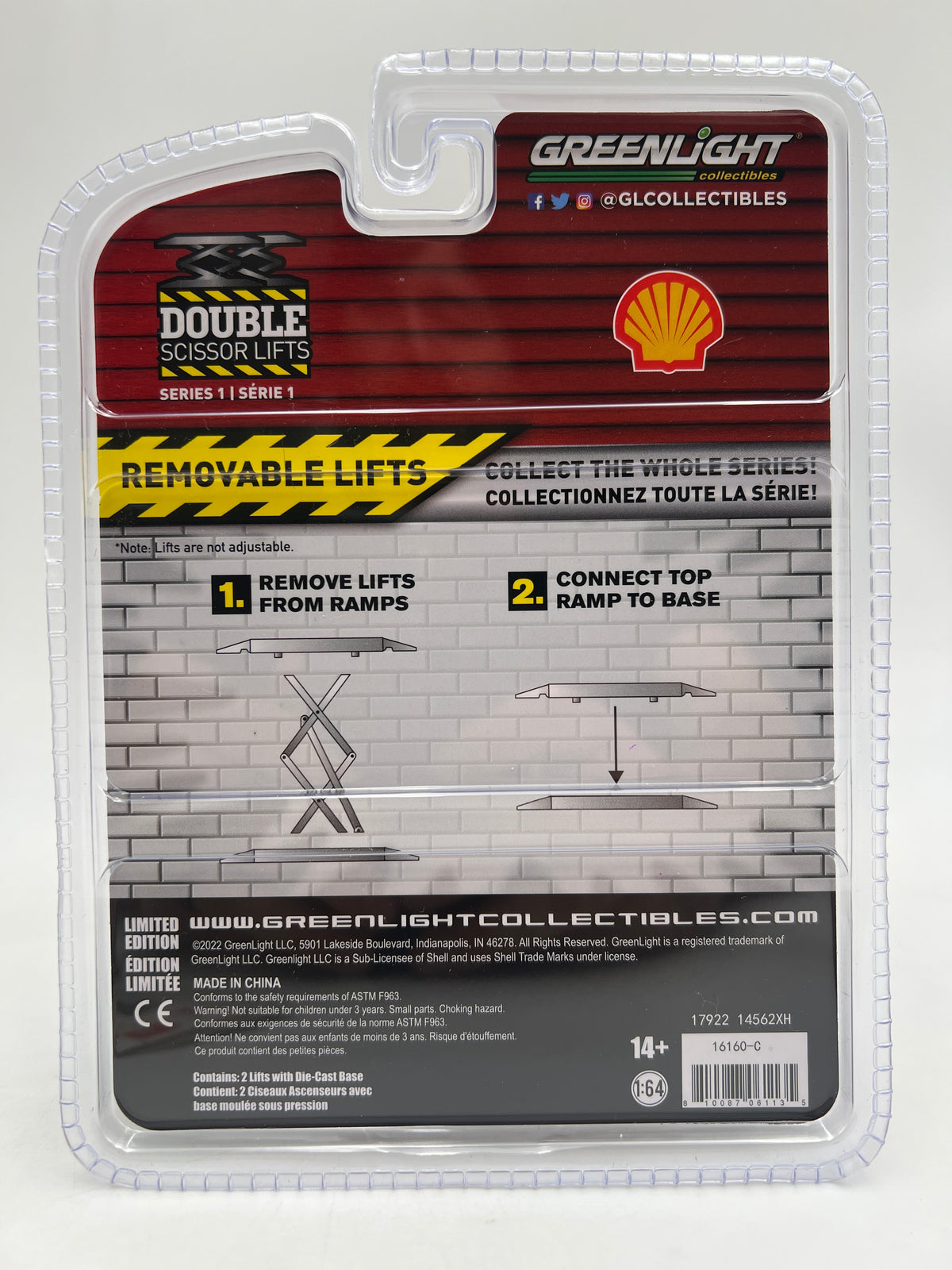 Greenlight Double Scissor Lifts Series 1 Shell 287F