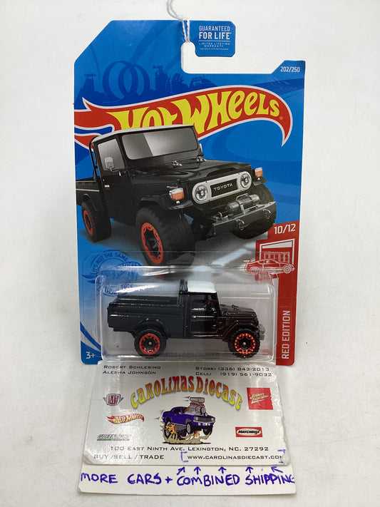 2021 Hot Wheels #202 Red Edition Toyota Land Cruiser 147A