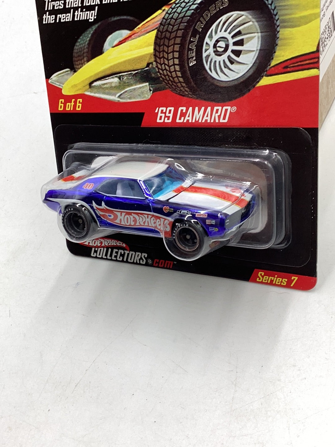 Hot wheels RLC Real Riders Series 7 6/6 69 Camaro 293/10000