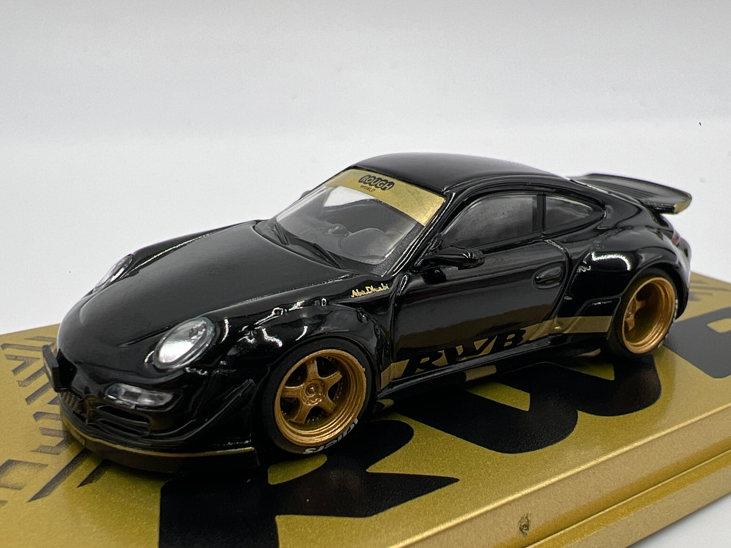 Tarmac Works x Hobby64 RWB 997 Black/Gold