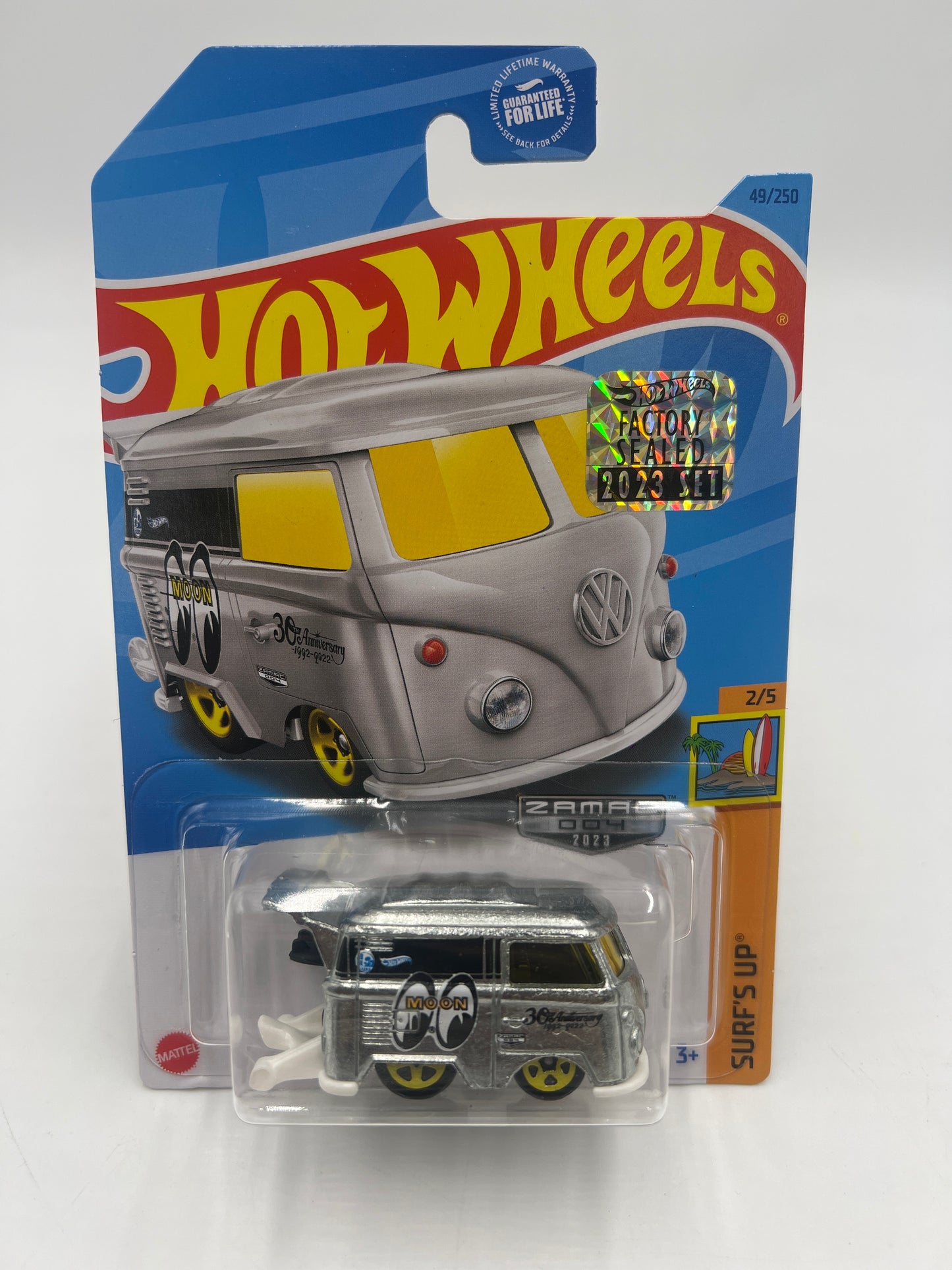 2023 Hot Wheels #49 Kool Kombi Zamac 004 Factory Sealed W/ Protector