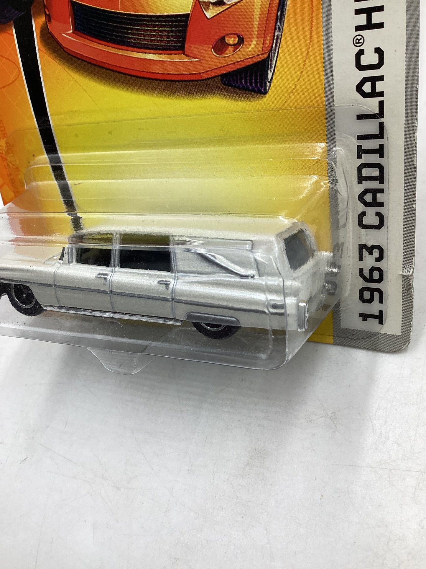 Matchbox MBX Metal #30 1963 Cadillac Hearse White 210B