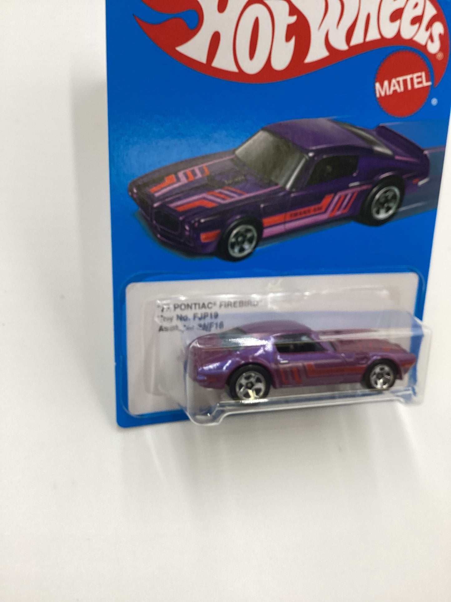 2016 Hot Wheels Target Heritage Retro FJP19 73 Pontiac Firebird Purple 157D