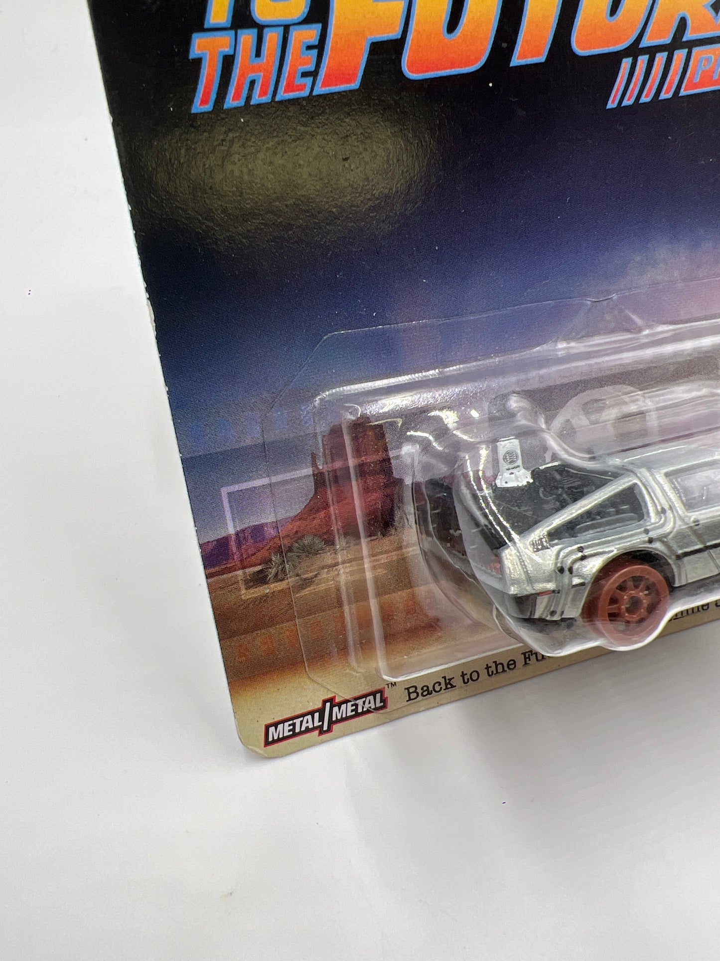 2024 Hot Wheels Pop Culture Back To The Future Part III BTTF Time Machine 50s Version Silver 271E