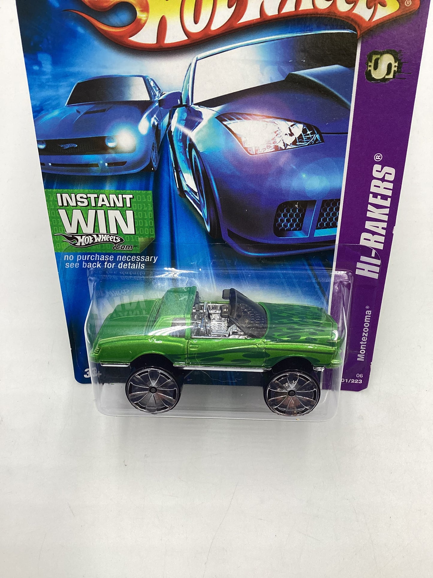 2007 Hot Wheels #101 Hi Rakers Montezooma Green 17H