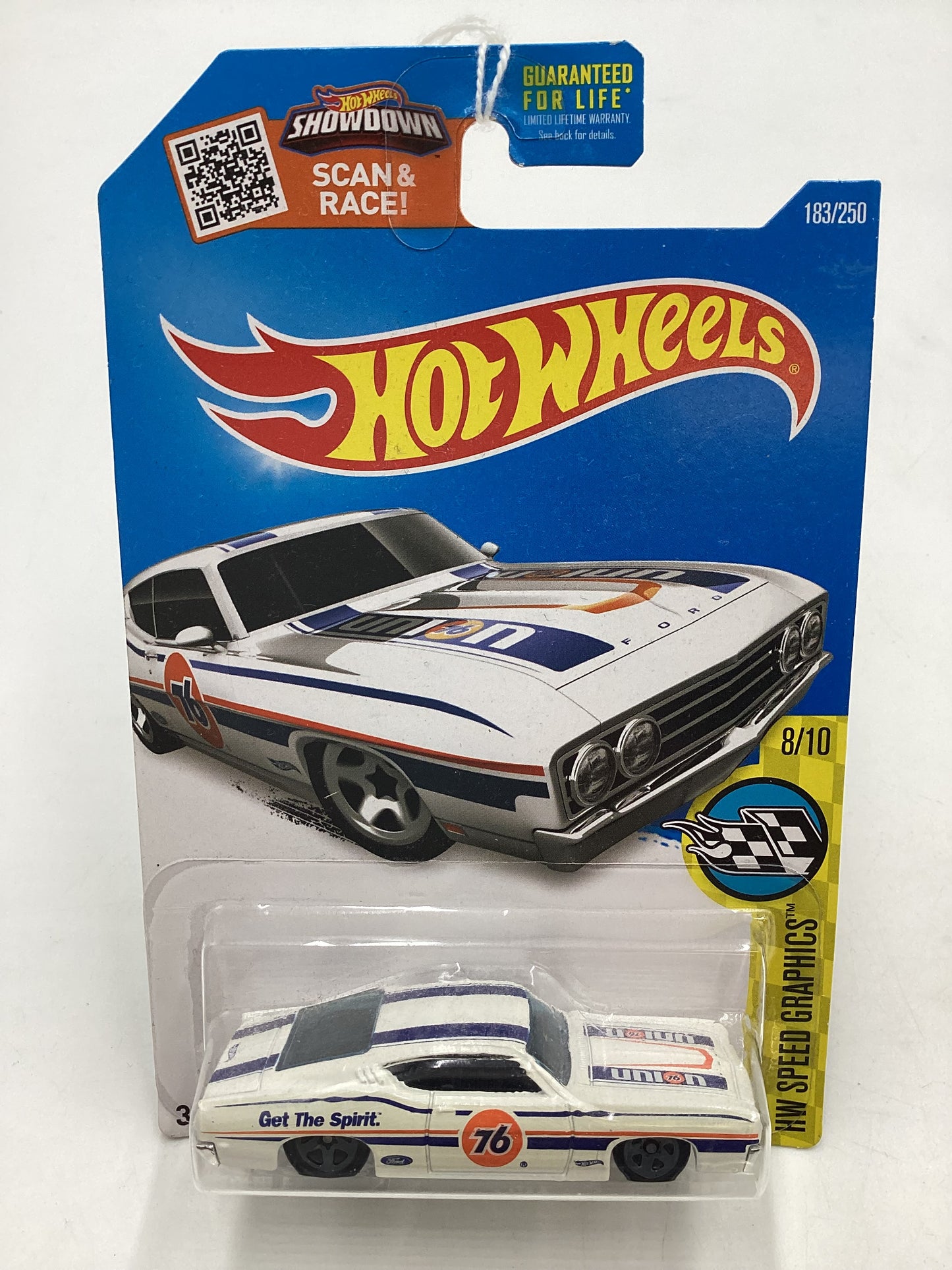 2016 Hot Wheels Speed Graphics 183/250 69 Ford Torino Talladega 32C