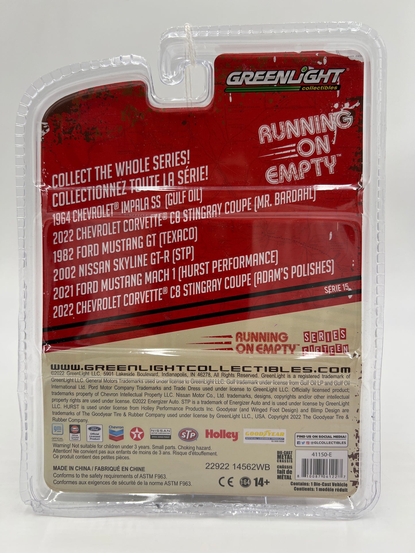 Greenlight Running On Empty Series 15 CHASE 2021 Ford Mustang Mach 1 Hurst