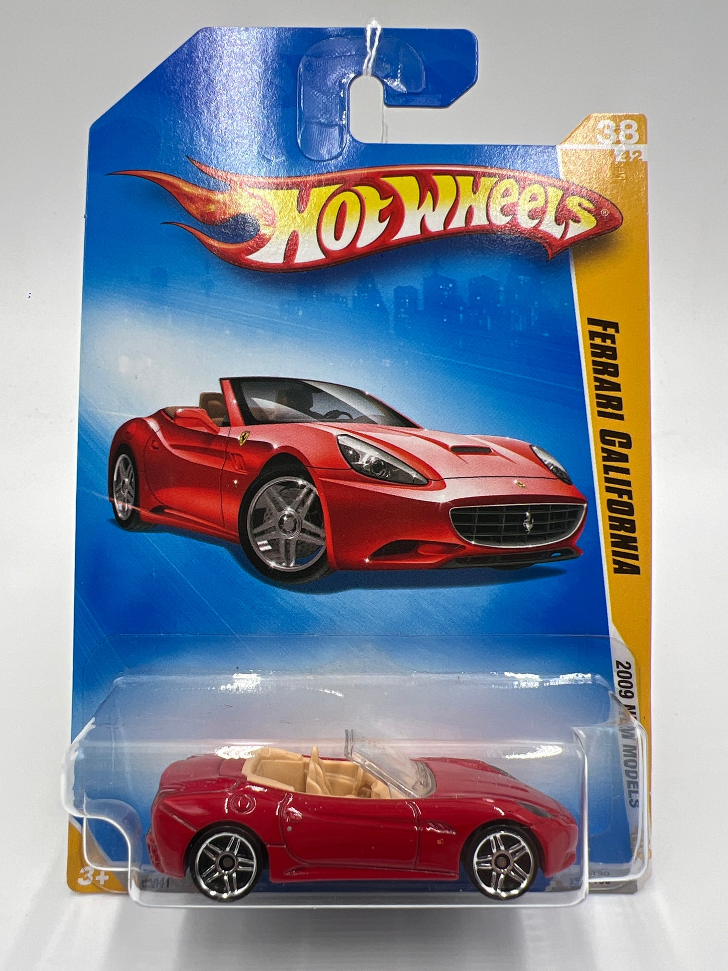 2009 Hot Wheels New Models #38 Ferrari California Red SR
