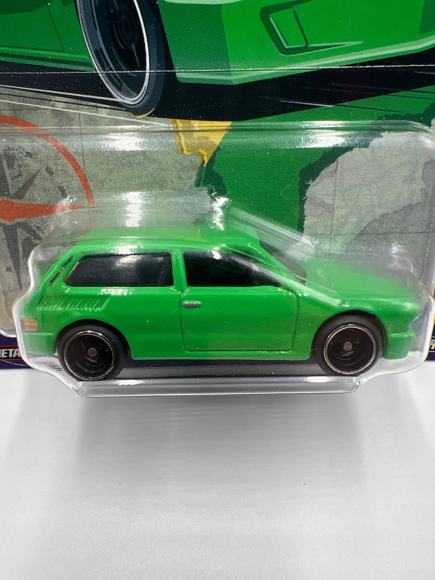 Hot Wheels Car Culture World Tour #4 Volkswagen Brasilia Green 245E