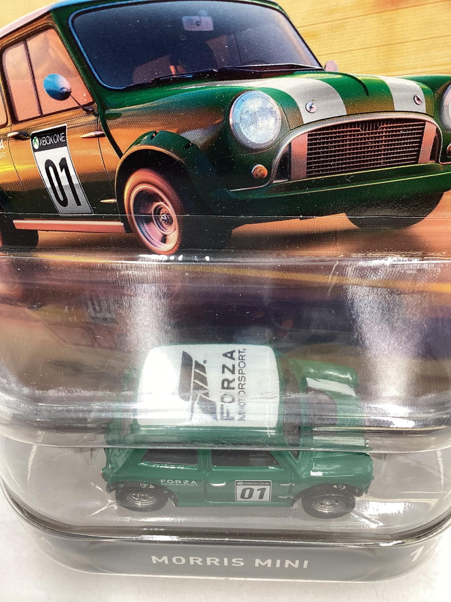 Hot wheels Retro Entertainment Morris Mini Green Forza 1/5 241B