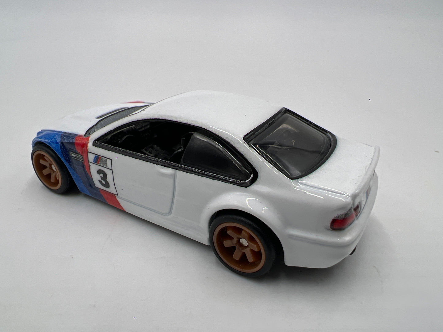 Hot Wheels Diorama Premium BMW M3 E46 White Loose