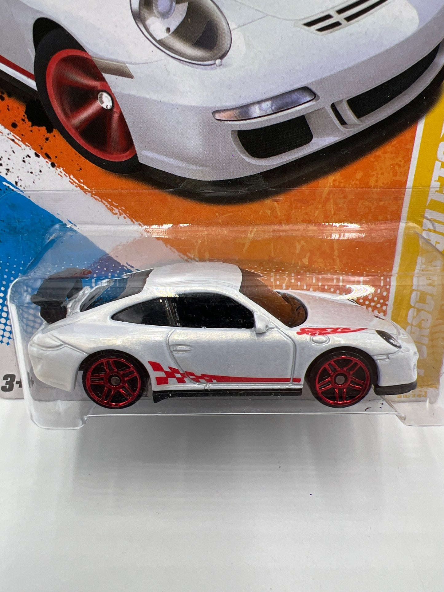2011 Hot Wheels New Models #36 Porsche 911 GT3 RS White