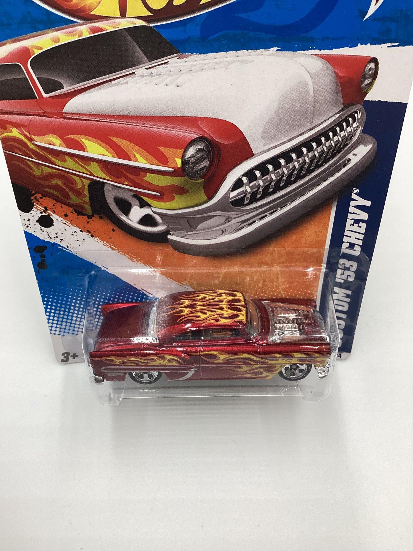 2011 Hot Wheels Heat Fleet #91 Red Custom 53 Chevy 11C