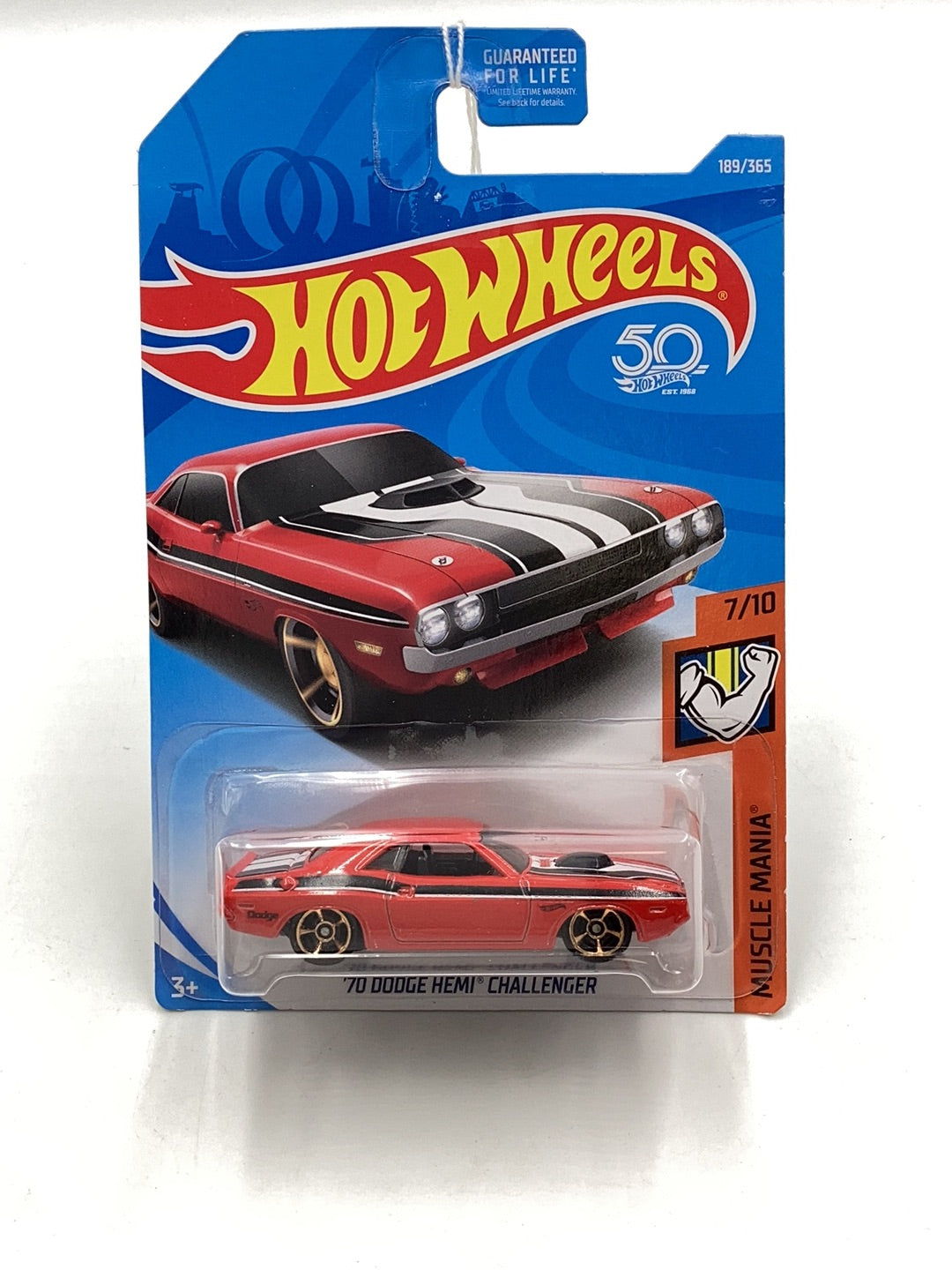 2018 Hot Wheels #189 70 Dodge Hemi challenger 47F