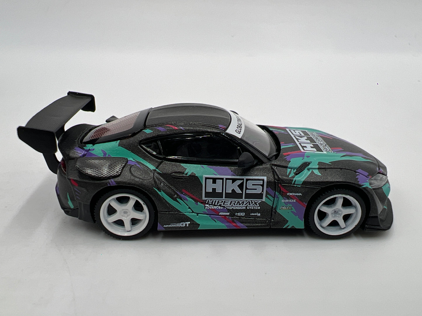 Mini GT #212 MiJo Exclusive HKS Toyota GR Supra 2019 SEMA Presentation