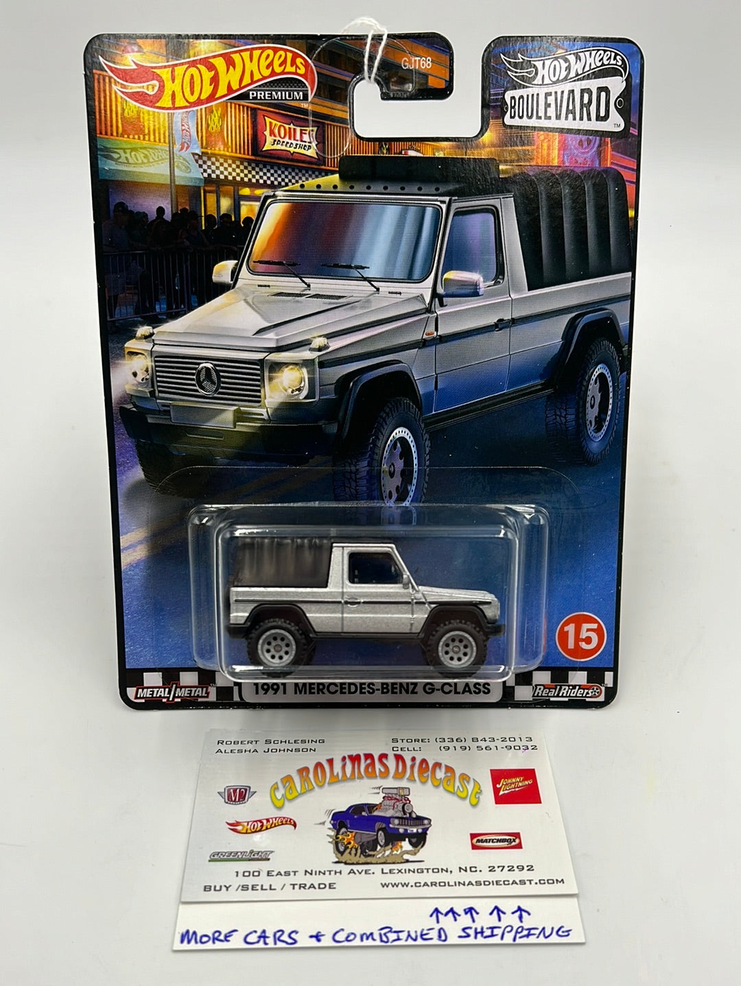 Hot Wheels Boulevard #15 1991 Mercedes-Benz G-Class 259G