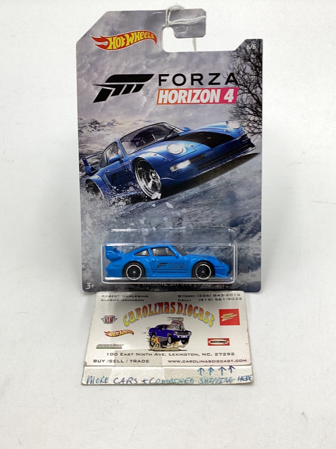 Hot wheels Forza Horizon 4 6/6 Porsche 911 GT2 (993) 151G
