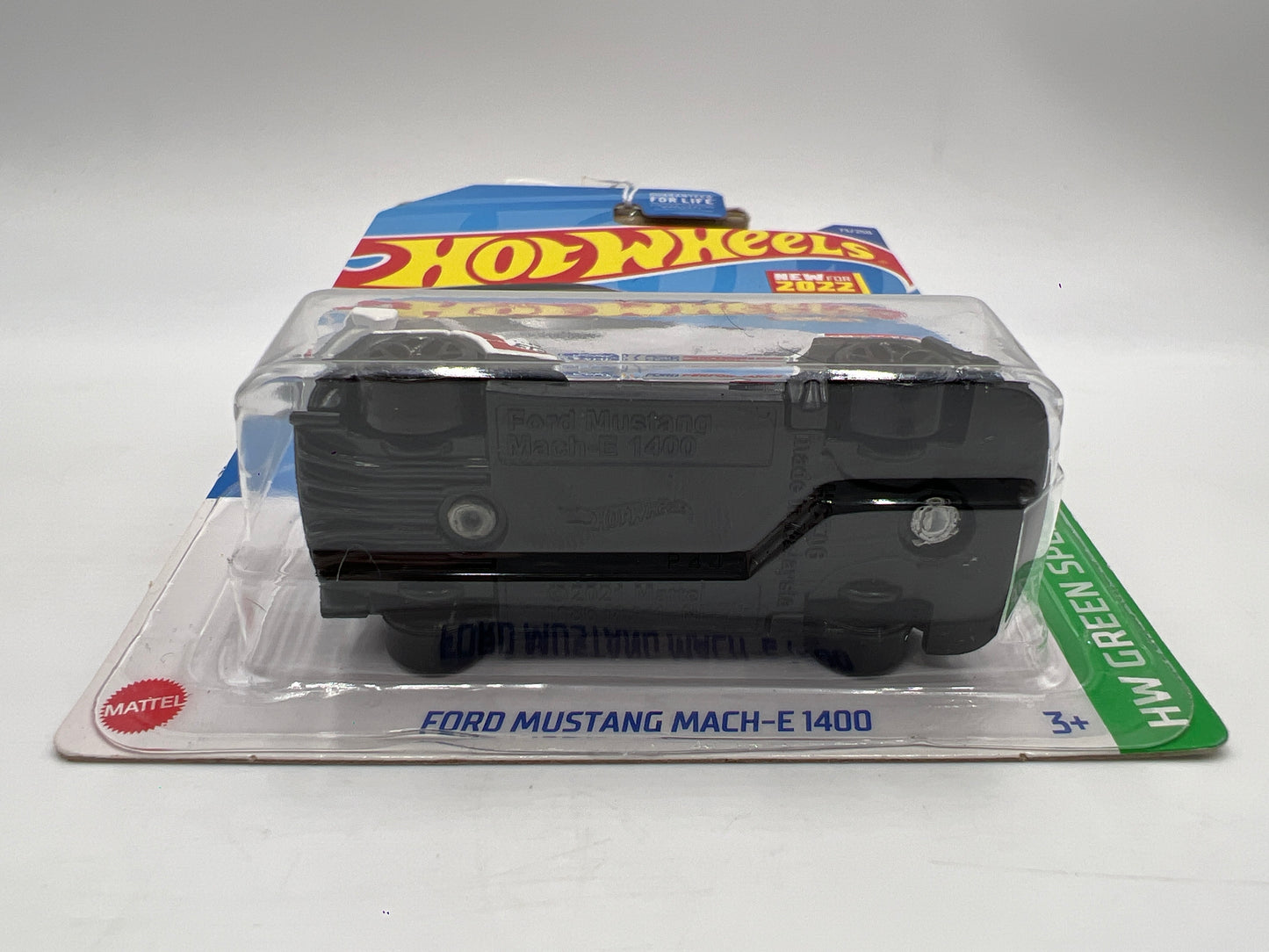 2022 Hot Wheels Green Speed #73 Ford Mustang Mach-E 1400 White 28F