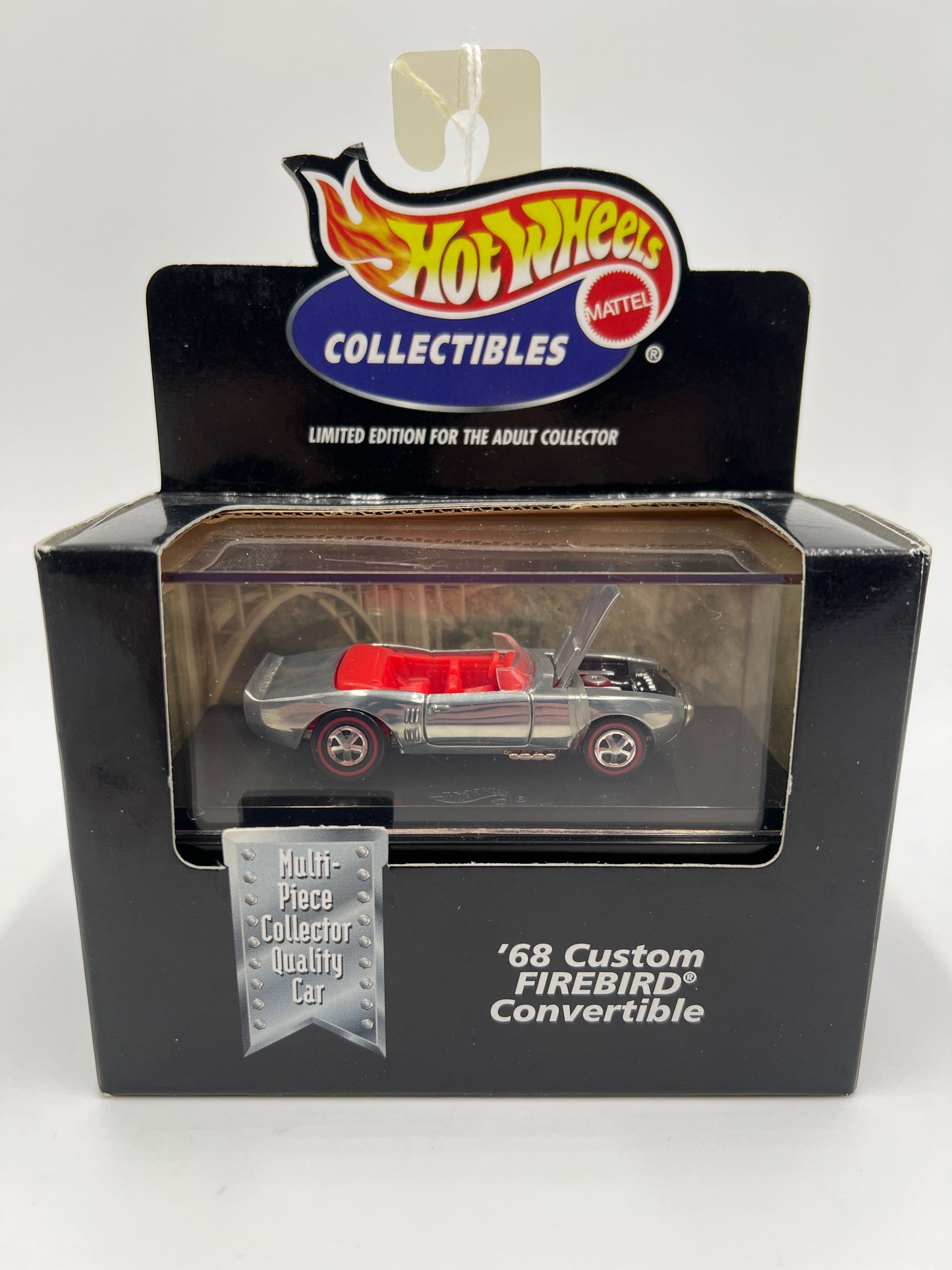 Hot Wheels Collectibles Black Box 68 Custom Firebird Convertible Chrome WR